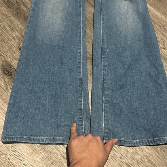 Levi's 726 Flare Bootcut Light Blue Jeans SKU003 - Picture 4 of 8